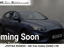 Blue Used 2019 Ford Focus ST-Line Hatchback | £8,400 (Fair price)