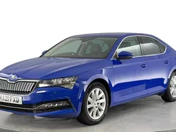 Blue Used 2021 Skoda Superb SE Technology Hatchback | £16,770 (Good price)