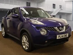Blue Used 2014 Nissan Juke Acenta Premium SUV | £4,990 (Fair price)