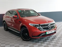 Red Used 2022 Mercedes EQC400 AMG Line Premium Plus SUV | £28,798 (A bit pricey)