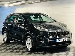 Black Used 2016 Kia Sportage 2 SUV | £6,489 (Good price)