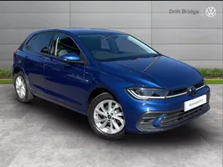 Blue Used 2022 VW Polo Style Hatchback | £14,995 (Fair price)