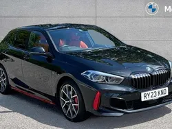 Black Used 2023 BMW 128 Comfort Edition Hatchback | £25,016 (Fair price)