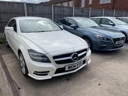 White Used 2014 Mercedes CLS250 AMG Coupe | £9,000