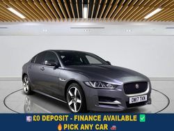 Grey Used 2017 Jaguar XE R-Sport Sedan | £10,149 (Fair price)