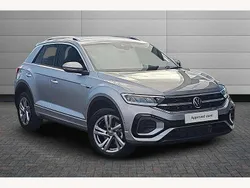 Silver Used 2025 VW T-Roc R-line SUV | £27,195 (Fair price)