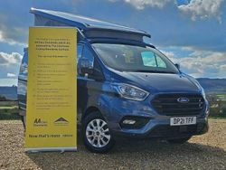 Blue Used 2021 Ford Transit Custom Nugget | £53,500