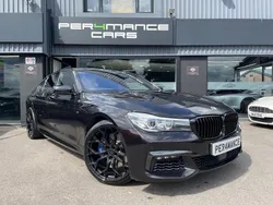 Black Used 2017 BMW 750 M Sport Sedan | £23,990