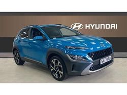 Blue Used 2022 Hyundai Kona Premium SUV | £15,105 (Fair price)