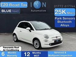 White Used 2015 Fiat 500 Lounge Hatchback | £6,495 (Fair price)