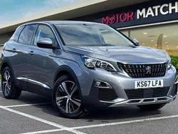 Grey Used 2017 Peugeot 3008 Allure SUV | £11,749 (Fair price)