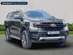 Black Used 2023 Ford Ranger Wildtrack Pickup | £31,000 (Good price)