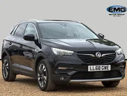 Black Used 2018 Vauxhall Grandland X Sport SUV | £9,495 (Fair price)