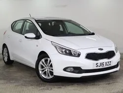White Used 2015 Kia Ceed 2 Hatchback | £4,275 (Fair price)