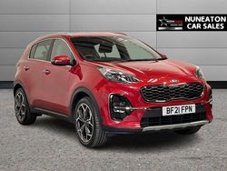 Red Used 2021 Kia Sportage GT-Line SUV | £15,700 (Good price)