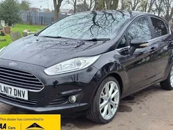 Black Used 2017 Ford Fiesta Titanium Hatchback | £4,980 (Good price)