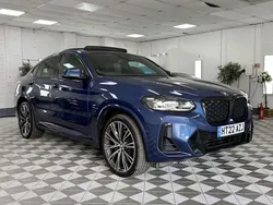 Blue Used 2022 BMW X4 M Sport SUV | £34,991