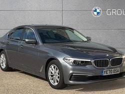Blue Used 2020 BMW 520 Sport Line Sedan | £20,995 (Good price)