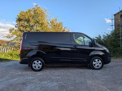 Black Used 2017 Ford Transit Custom Limited Van | £7,950 (Expensive)