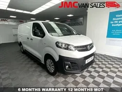 White Used 2021 Vauxhall Vivaro Van | £12,995 (Fair price)