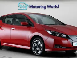Red Used 2022 Nissan Leaf Acenta Hatchback | £9,400 (Good price)