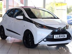 White Used 2018 Toyota Aygo x-style Hatchback | £7,930 (Fair price)