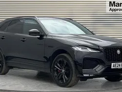 Metallic santorini black Used 2024 Jaguar F-Pace R-Dynamic SUV | £42,375 (Expensive)