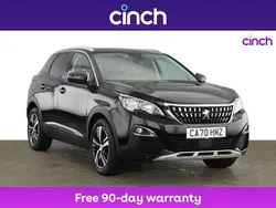 Black Used 2020 Peugeot 3008 Allure SUV | £14,799 (Fair price)