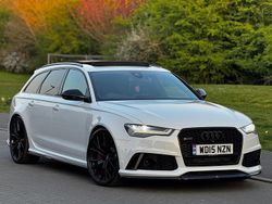 White Used 2015 Audi RS6 Sport Estate | £32,490 (Fair price)
