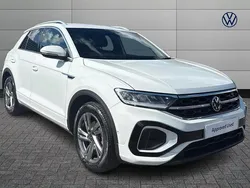 White Used 2022 VW T-Roc R-line SUV | £24,799 (Fair price)