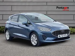 Blue Used 2022 Ford Fiesta Titanium Hatchback | £13,295 (Good price)