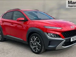 Red Used 2021 Hyundai Kona Ultimate SUV | £19,022 (Fair price)