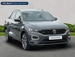 Grey Used 2020 VW T-Roc R-line SUV | £21,495 (Fair price)