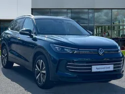 Nightshade blue metallic Used 2024 VW Tiguan Elegance SUV | £31,549 (A bit pricey)