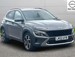 Grey Used 2022 Hyundai Kona Premium SUV | £14,495 (Fair price)