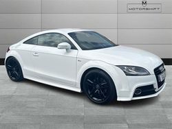 White Used 2014 Audi TT S-Line Coupe | £8,949 (Fair price)