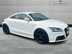 White Used 2014 Audi TT S-Line Coupe | £8,949 (Fair price)