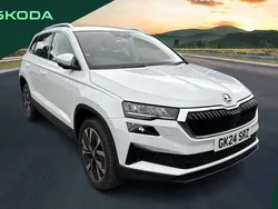 White Used 2024 Skoda Karoq SE L SUV | £20,847 (Good price)