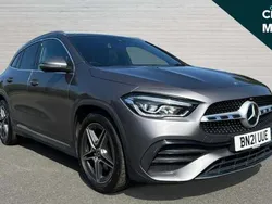 Grey Used 2021 Mercedes GLA180 AMG line SUV | £23,297 (Good price)