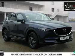 Blue Used 2021 Mazda CX-5 SUV | £14,490 (Fair price)
