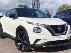 White Used 2022 Nissan Juke Tekna+ SUV | £15,399 (Fair price)