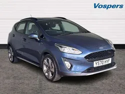 Blue Used 2020 Ford Fiesta Active Hatchback | £12,950 (Fair price)
