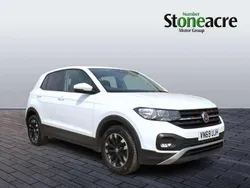 White Used 2019 VW T-Cross S SUV | £12,995 (Fair price)