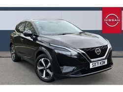 Black Used 2021 Nissan Qashqai SUV | £17,595 (Fair price)