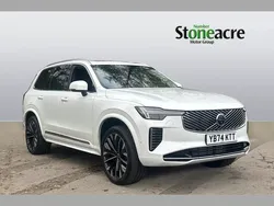 White New 2024 Volvo XC90 Ultra SUV | £69,390 (Expensive)