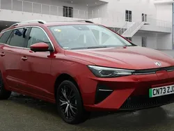 Red Used 2022 MG MG5 EV Trophy Estate | £16,299 (Fair price)