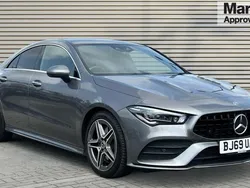 Grey Used 2019 Mercedes CLA220 AMG Line Premium Plus Sedan | £23,462 (Fair price)