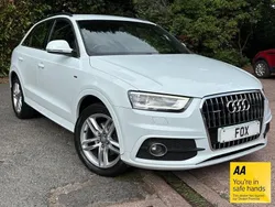 White Used 2013 Audi Q3 S-Line SUV | £9,743 (Fair price)