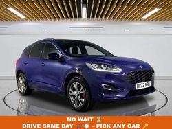 Blue Used 2022 Ford Kuga ST-Line SUV | £16,099 (Good price)