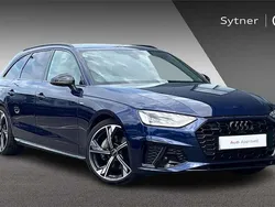 Blue Used 2023 Audi A4 Black Edition Estate | £29,500 (Fair price)